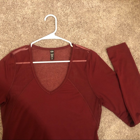 Sexy Top in Red, Kir-Wine, and Black size Small - Picture 3 of 6